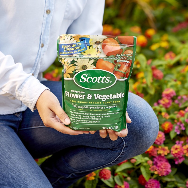 Scotts All Purpose Flower and Vegetable Continuous Release Plant Food,