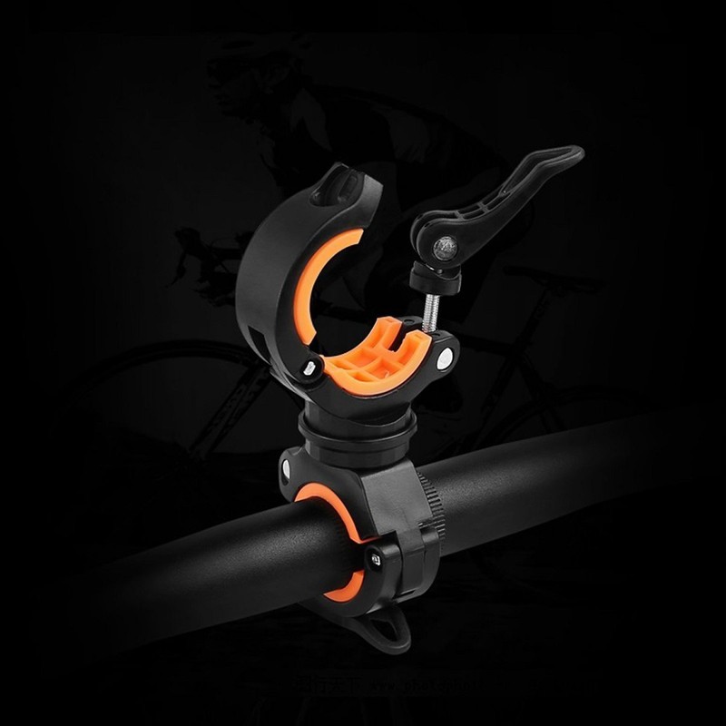 Vonpri [2 Pack] Flashlight Holder, Mount Bicycle Mounting Bracket Flashlight