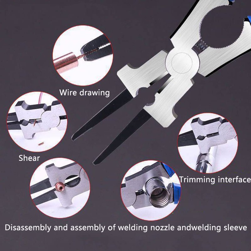 Welding Pliers - MIG 8" Welding Pliers Multi-Function Anti-Rust Durable