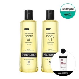 Sesame Body Oil 250ml x2 + Cica Emulsion 88ml, None / 세서미 바디오일 250ml x2 +(증)시카에멀전 88ml, 없음