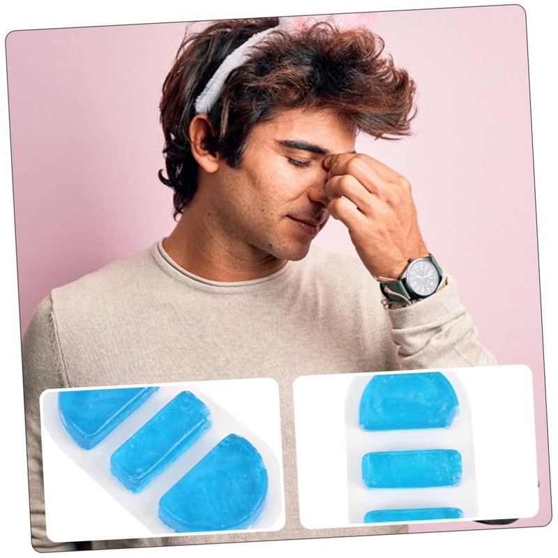 Mobestech Nose Ice Pack Cold Compress Reusable Flexible Gel Wrap