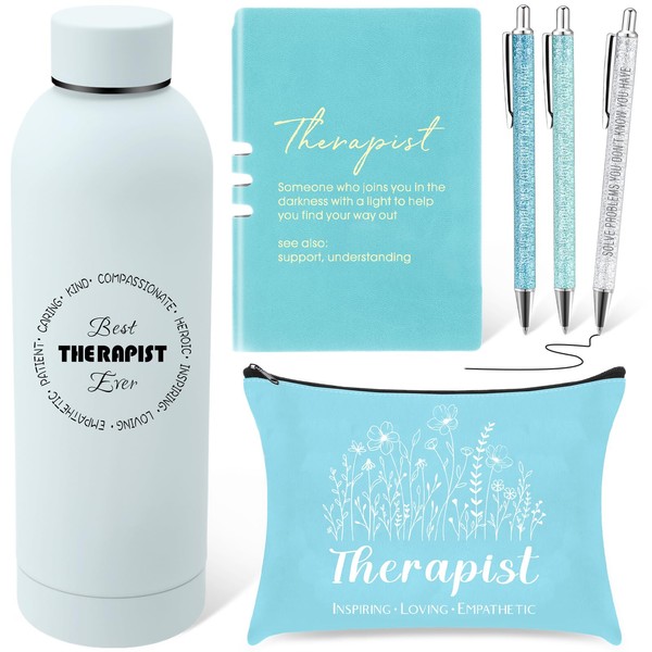 Marspark 6 Pcs Therapy Appreciation Gifts for Women, with Stainless