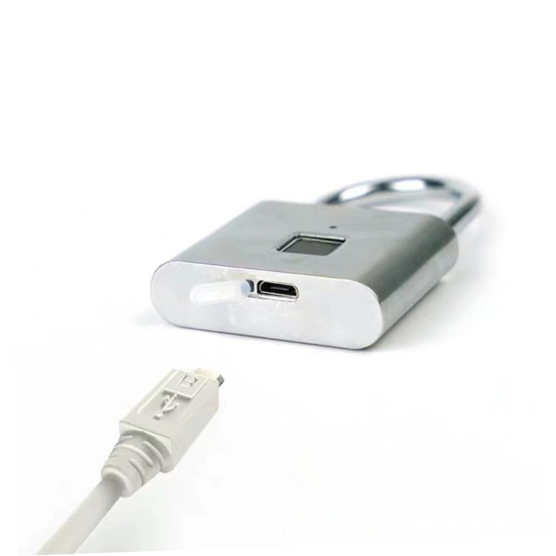 jojofuny Professional Fingerprint Padlock Keyless Smart Miniature Lock for House