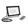 Auraglow 50W RGB IR Remote Controlled Colour Changing Outdoor Floodlight