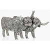 Silver Highland Coo Pair
