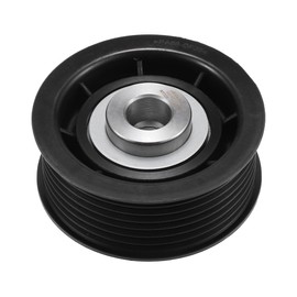 X AUTOHAUX MD368210 Car Accessory Drive Belt Idler Pulley Deflection Guide Pulley Serpentine Belt Idler Pulley for Mitsubishi Montero 2001-2006