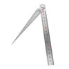 ULTECHNOVO 3sets Stainless Steel Gauge and Straight Ruler for Precision