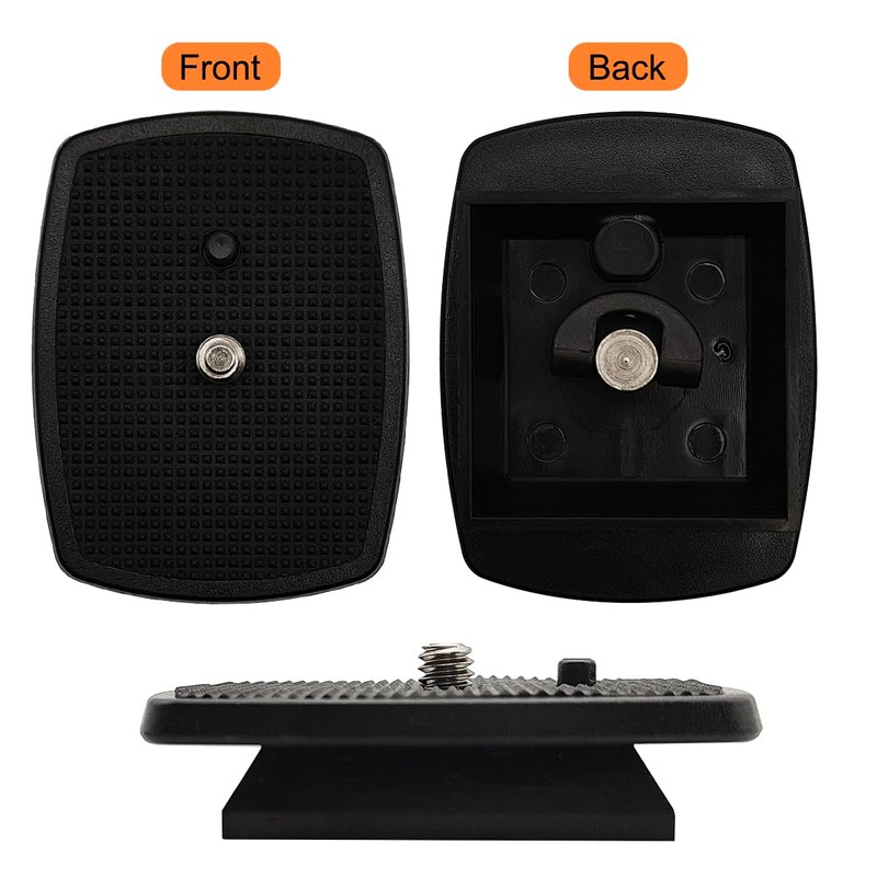 IOUALEY 42mm (1-5/8") Quick Release Plate, Universal Tripod Mount Adapter