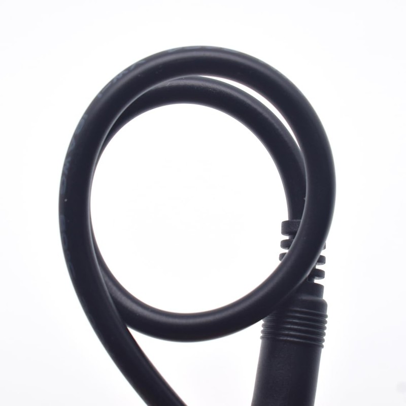 ELNONE 18AWG 2PCS USB 2 Wire Pigtail Cable,0.3M/1FT USB 2.0