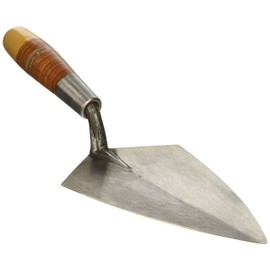 Kraft Tool RO310-9 9" Philadelphia Brick Trowel w/Leather Handle