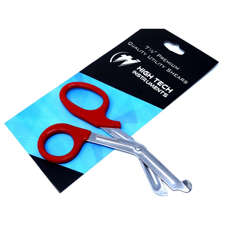 PARAMEDIC UTILITY RED BANDAGE FIRST AID TRAUMA EMT EMS SHEARS