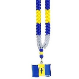 Necklaces -BARBADOS FLAG-