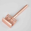 Green + Kind Reusable Safety Razor, Rose Gold