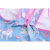 KuKiee Traje de baño de una pieza con estampado de
