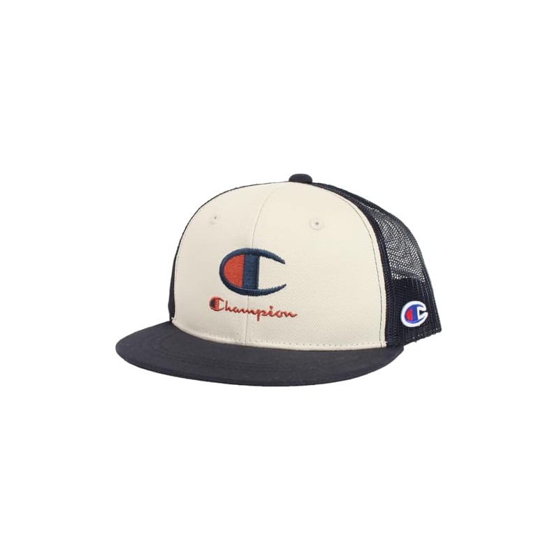 Champion 141-0123 Kids Straight Mesh Cap, navy