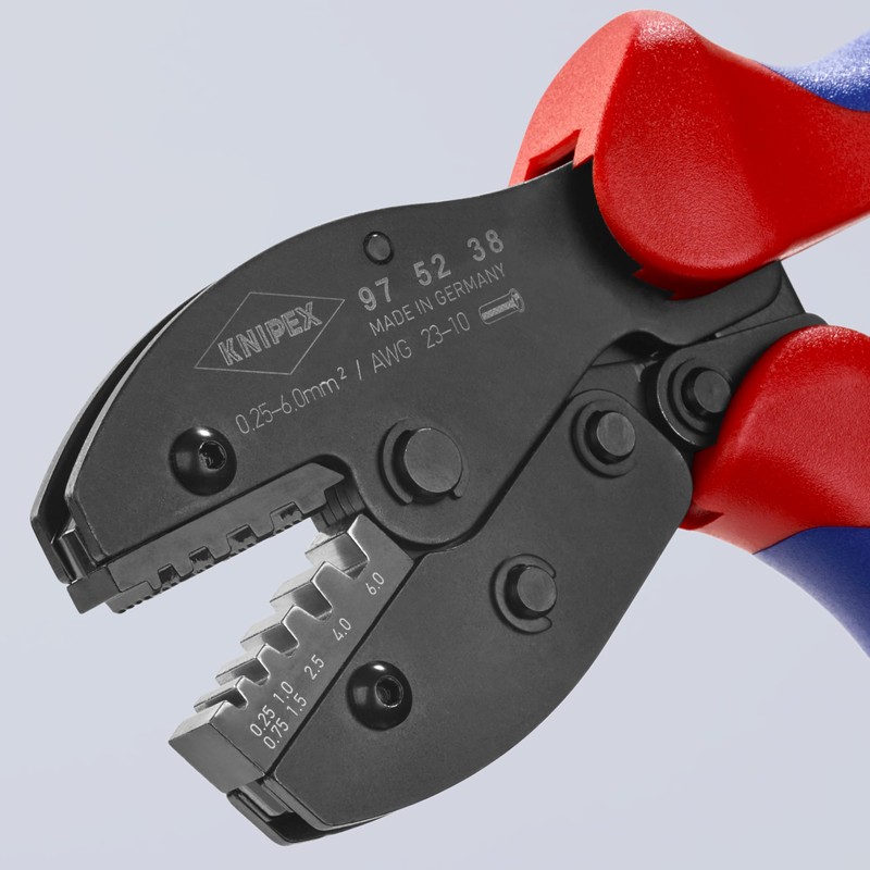 KNIPEX 97 52 38 5-Position Contact Crimping Pliers