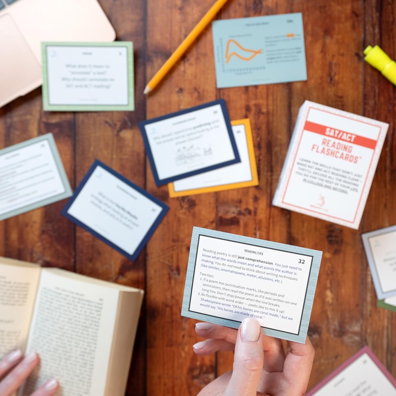 SAT/ACT Reading Flashcards by Growthwise