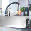 2PCS Sink Splashback Kitchen Sink Splash Guard Sink Water Splash