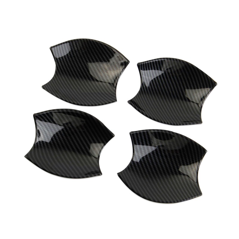 crosselec Carbon Fiber Door Handles Trim Cover Accessories for 2022-2025