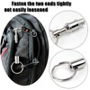 Tenalleys 4 Pack Quick Release Keychain Detachable Pull Apart Keychain