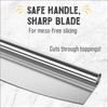 Checkered Chef Pizza Cutter Rocker Blade 14" - Sharp Stainless