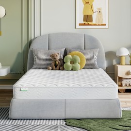 Novilla Full Size Mattress 6 inch,Foam and Spring Hybrid Mattress for Comfortable Sleep,Steel Coils for Durable Support,CertiPUR-US Certified Foam,Youth/Guest Rooms,Full Size Mattresses in a Box