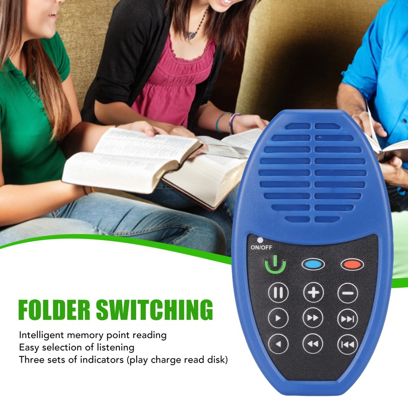 Solar Bible Player Loud Sound Volume Adjustable Built in 4G