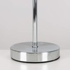 MiniSun Modern Polished Chrome Touch Bedside Table Lamp with a