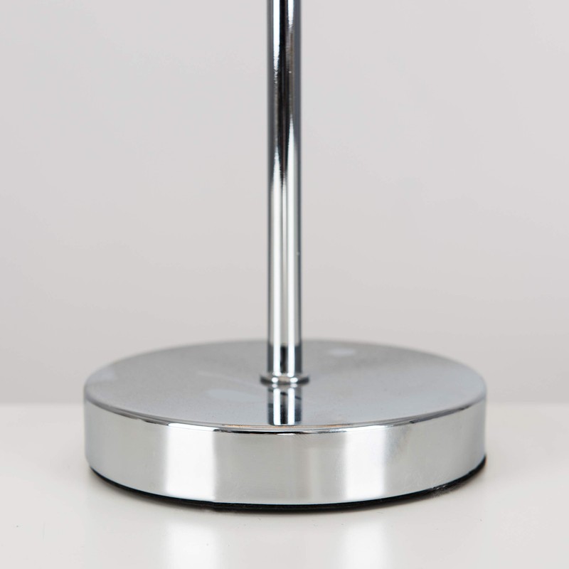 MiniSun Modern Polished Chrome Touch Bedside Table Lamp with a
