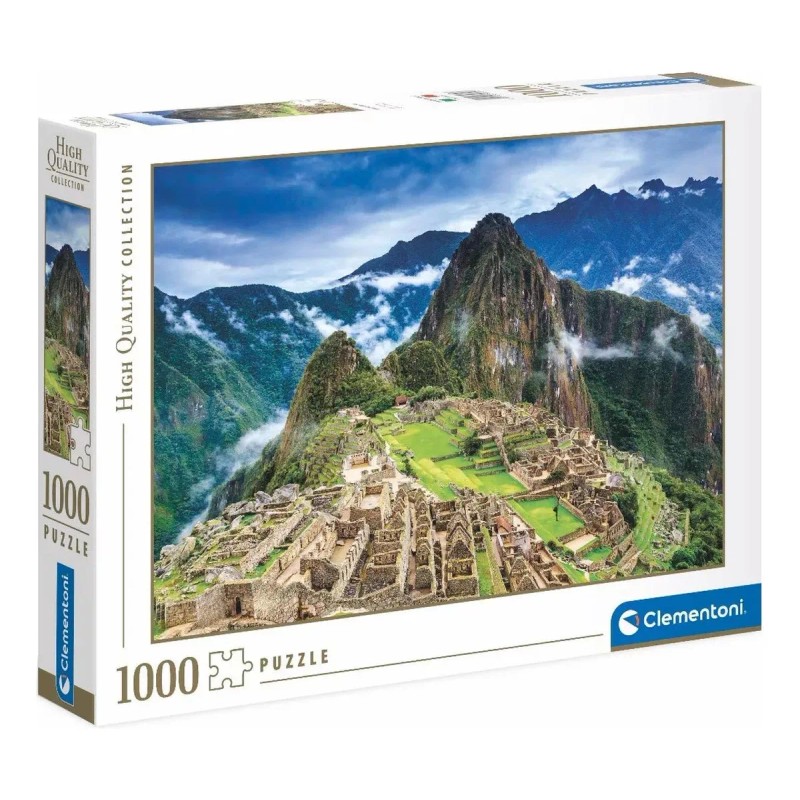 Clementoni Rompecabezas Machu Picchu 1000pz Clementoni Italia Peru Inca