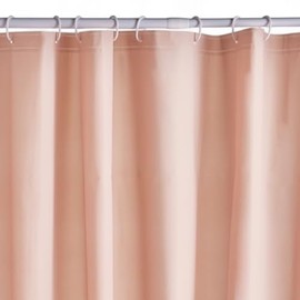 TODAY Shower Curtain 180/200 PEVA Pink Utility