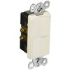 Morris 81981 Commercial Grade Decorative Double Rocker Switch, 15 Amp