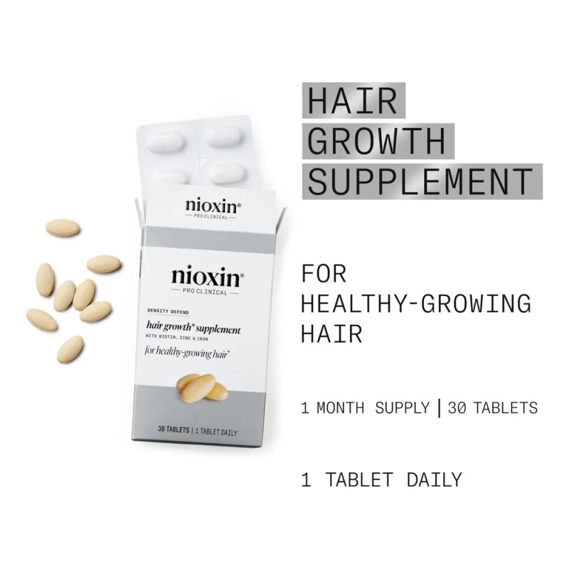 Suplementos Para El Crecimiento Del Cabello Con Biotina Niox