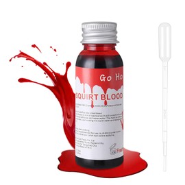 Chaojibao Cosplay Accessories, Fake Blood, Fresh Blood, Old Blood, Blood, Glue, Scars Blood, Realistic Texture, Skin-friendly, Safe for Clothes, Face and Body Pictures, Costume, Cosplay, Stage,