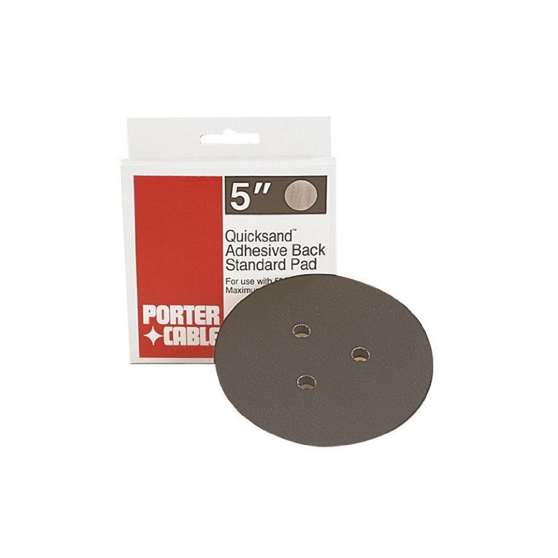 PORTER-CABLE 13900 5-Inch Standard Adhesive-Back Sanding Pad (for 332 Random