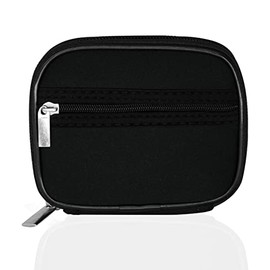 Serfeymi Pastillero organizador semanal de viaje para pastillero con pastillero extraíble de 7 días, organizador de medicamentos de viaje a la moda, contenedor para medicamentos, vitaminas, suplementos, color negro 01