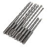 8Pcs Hammer Drill Bit Carbide Tip 2 Flute Drilling Tool