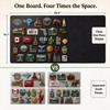 Qiytecno Large Magnetic Board for Wall: Non-Magnetic Fridge Solution
