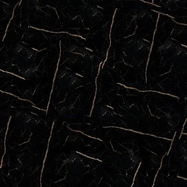 VEELIKE Peel and Stick Floor Tile 12''x12'' Black Marble Vinyl Floor Tile Waterproof Self Adhesive Durable Stick on Tile Flooring Vinyl Stickers Removable for Bathroom Kitchen Bedroom Garage, 4 Tiles