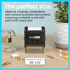 ExcelMark Self-Inking Novelty Message Stamp - WTF? - Red Ink