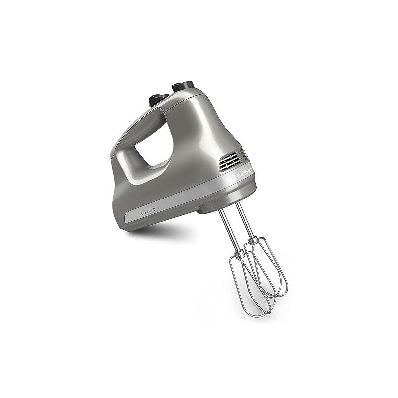 KitchenAid 5-Speed Ultra Power Hand Mixer - KHM512, Contour Silver