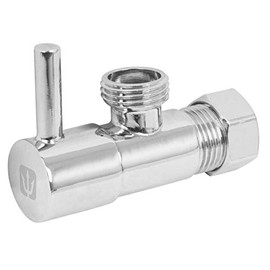 Foset ANG-04BL, Llave angular, 1/4 vuelta, tipo barrilito, maneral palanca