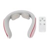 Electric Neck Massager Cordless USB Rechargeable Hot Compress Vibration Neck