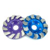 2Pcs Diamond Concrete Grinding Cup Wheels 100mm 4" Set, Fits