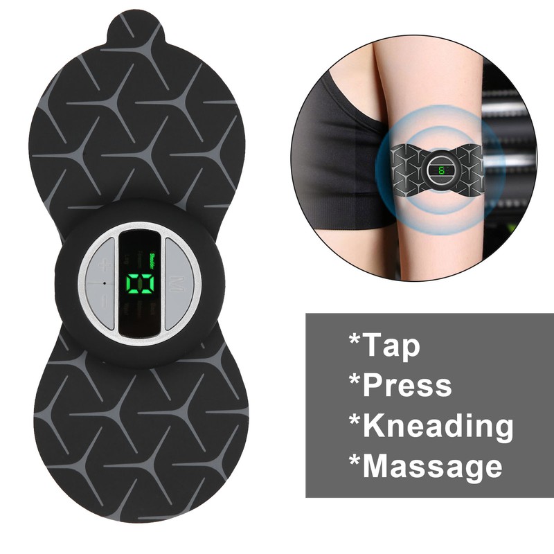 Mini EMS Massager Pain Fatigue Relieve Shoulder Waist Back Electric