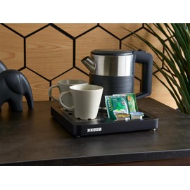 Corby Canterbury Compact Welcome Tray in Black