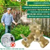 3/4inch Hose Splitter Heavy Duty 2 Way Garden Hose Connector