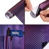 AuMoHall Chameleon Dark Purple to Charming Blue Carbon Fiber Car