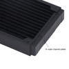 Water Cooling Radiator 14 Pipeline Red Copper Fin G1/4 Thread
