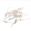 Fielect 5pcs 250V 10A Temperature Thermal Cutoffs Fuse for Transformer